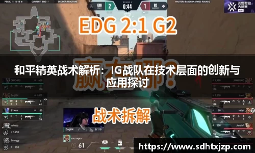 和平精英战术解析：IG战队在技术层面的创新与应用探讨