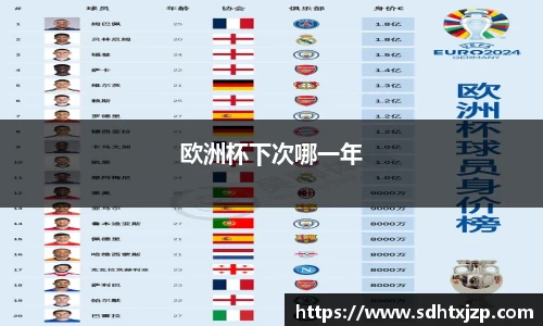 欧洲杯下次哪一年